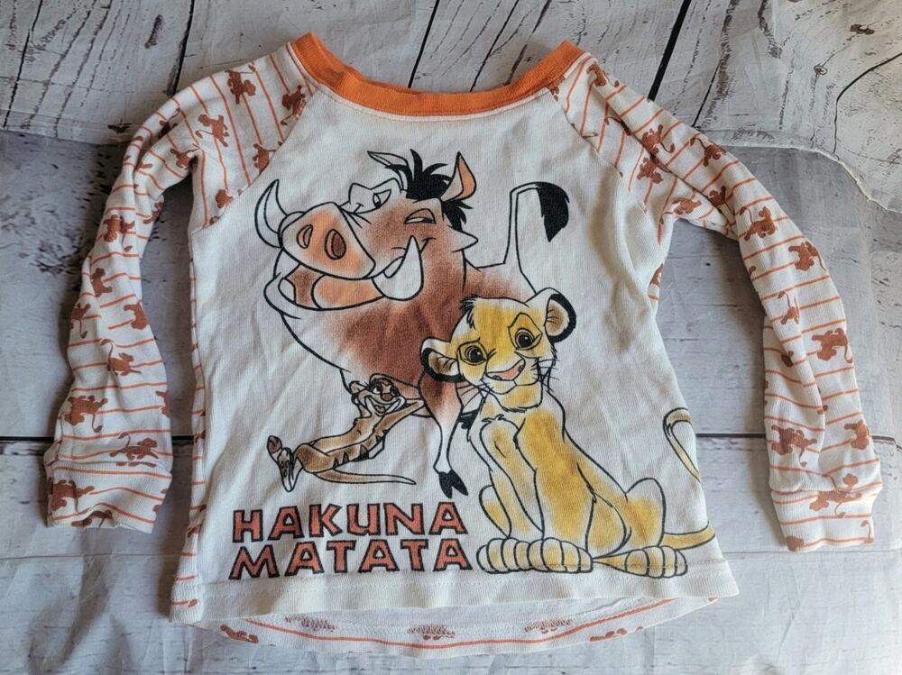 Disney lion king boys size 2T pajama top